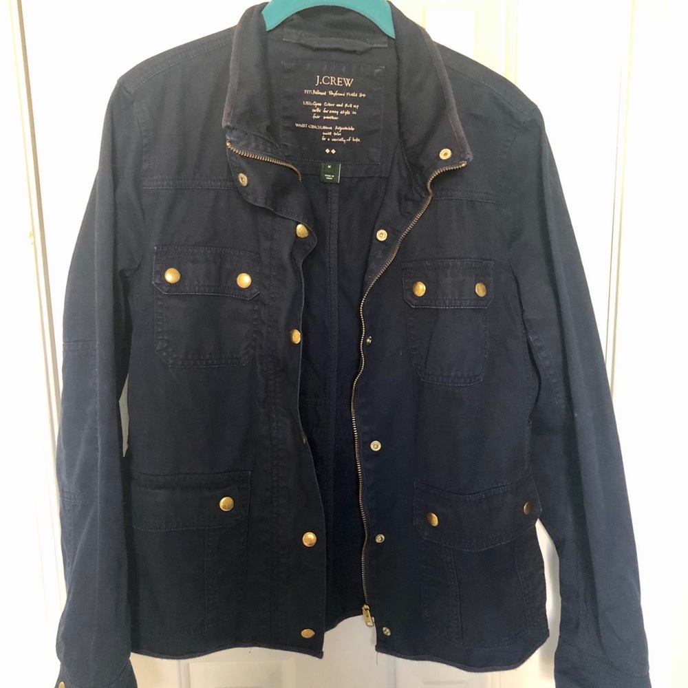 J. Crew Navy Field Jacket